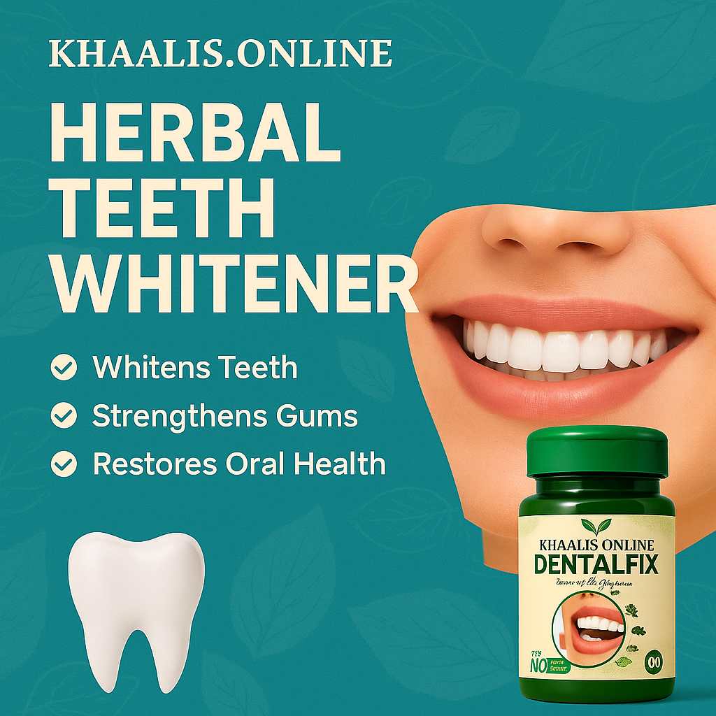DENTALFIX TEETH WHITENING AND STRENGTHENN POWDER